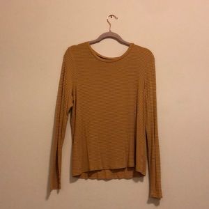 american eagle striped tee